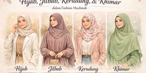Perbedaan Hijab, Jilbab, Kerudung dan Khimar